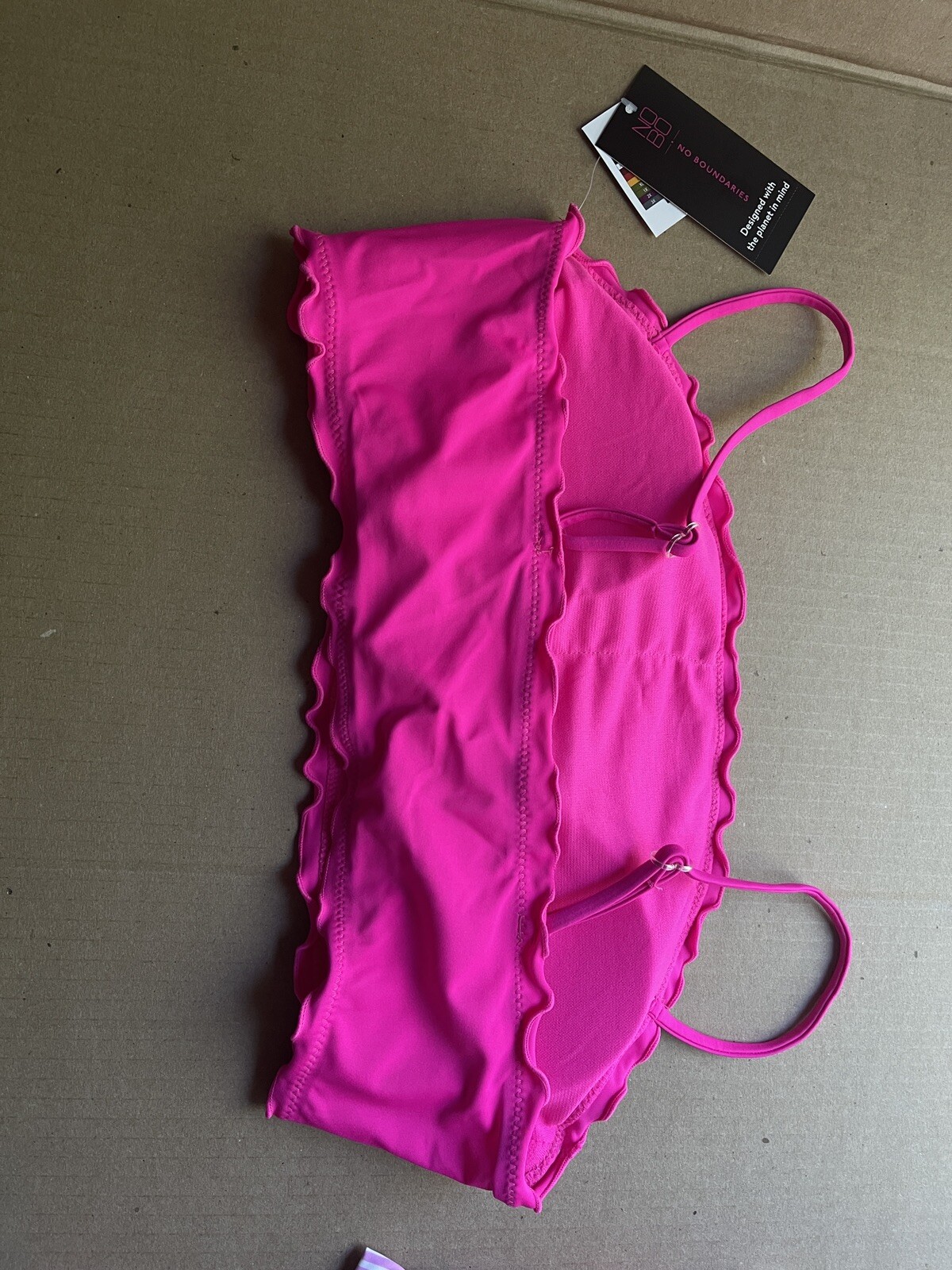 No Boundaries Opp Separates Top pink Junior's size XL(15-17)