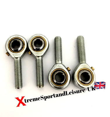4er-Pack M5 STECKER GOKART RENNEN RALLYE SPUR STANGENKÖPFE ROSE GELENKE UK VERKÄUFER