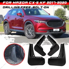 4Pcs Front & Rear Splash Guards Mud Flaps Fender For 2017-2020 Mazda CX-5 CX5 KF