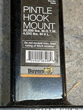 Buyers Products Pm84 Pintle Hitch Mount 1 Position With 9 Shank Carbon Steel