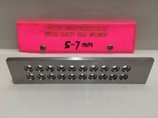 20 hole tungsten carbide round wire draw plate drawplate 5.1mm to 7mm