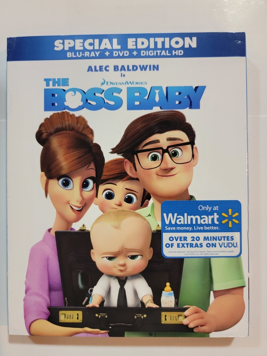 The Boss Baby (Blu-ray + DVD) Special Edition | eBay