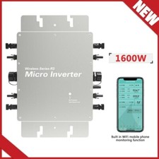 NUOVO 1600W DC 22V-60V Griglia Solare Tie Inverter 110V/220V Griglia WIFI Micro Potenza