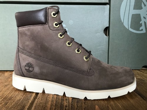 Timberland Radford marrón de 6 Pulgadas Junior Nubuck Botas al tobillo con  Cordones Cremallera RRP £ 85 | eBay