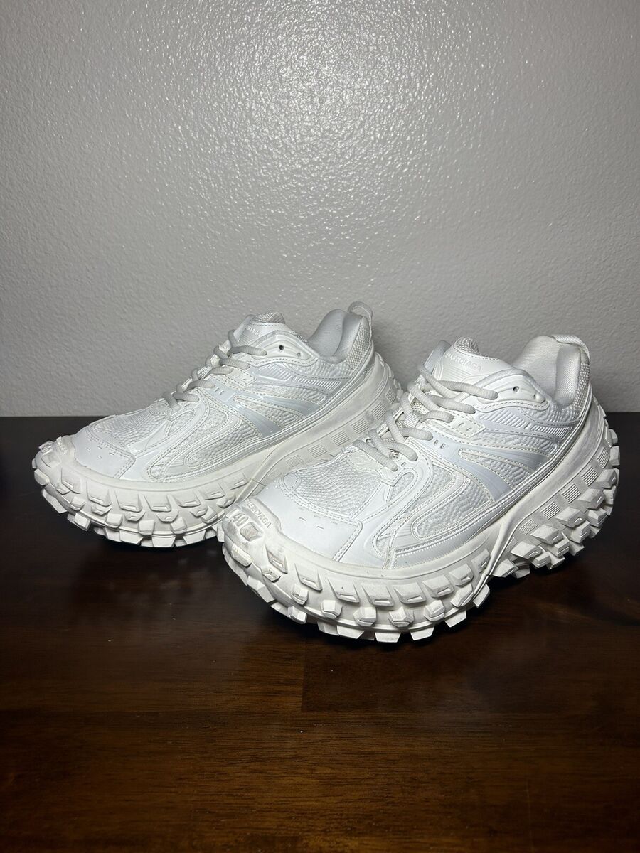 Balenciaga Defender Men's Size 7 White/Beige Designer | eBay Balenciaga Defender Men's Size 7 White/Beige Designer | eBay