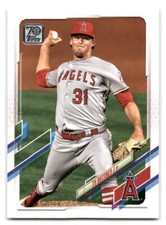 Ty Buttrey 2021 Topps Baseball #363 Los Angeles Angels