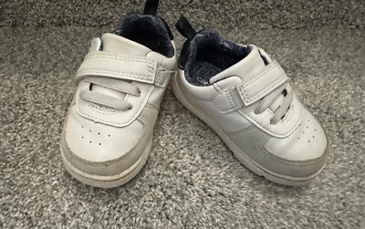 Carter s Everystep Kyle White Baby Boy Infant sneakers shoes Size 6 toddler