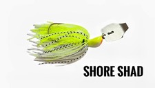3 Custom Made 1/2oz Bass Bladed / Swim Jigs - The JawJacker !!