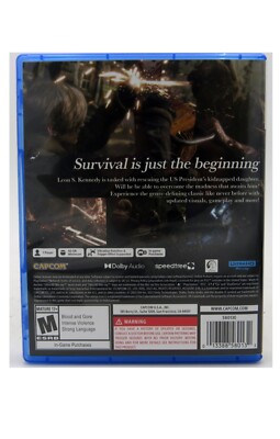 Resident Evil 4 - Sony PlayStation 5 PS5 In Original Package