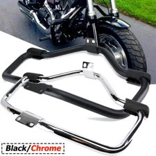 Black/Chrome Engine Guard Highway Crash Bar For Harley Sportster XL 883 1200 04+