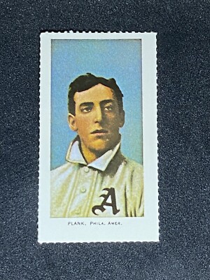 Eddie Plank Athletics HOF 1909 T206 Dover Reprints Reprint