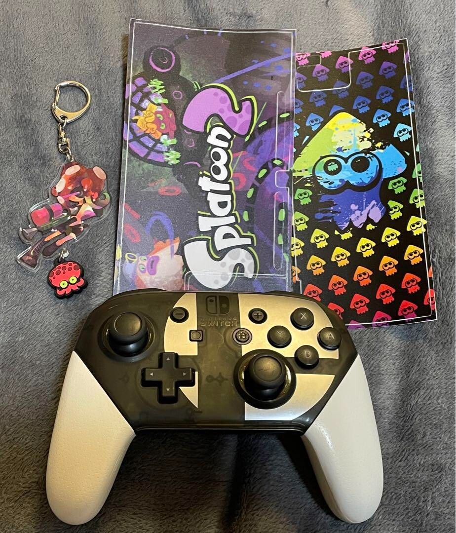 Nintendo Switch Console System Splatoon 2 Neon Pink/Neon Green Limited ...