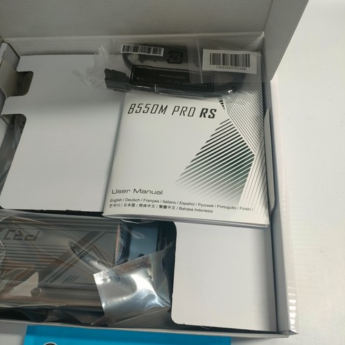 Asrock B550M PRO RS AMD Ryzen 5000/4000/3000 G series Motherboard MicroATX white - Picture 18 of 24