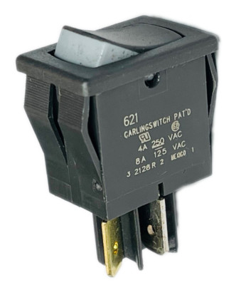 621 Mini Boat Rocker Switch 621 Series On / Off, 4A 250 VAC, 8A 125 VAC ...
