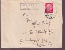 German Reich, Mi. 519 hpt. II viola Leobsch�tz 10.12.40