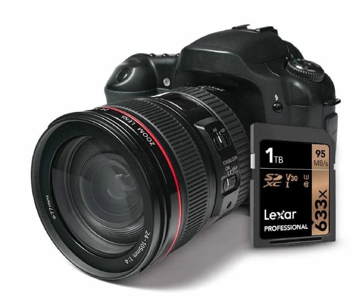 Lexar Professional 32/64/128/256GB SD SDXC memory Card 633X, U3, V30, 95MB/s - Image 2 of 4