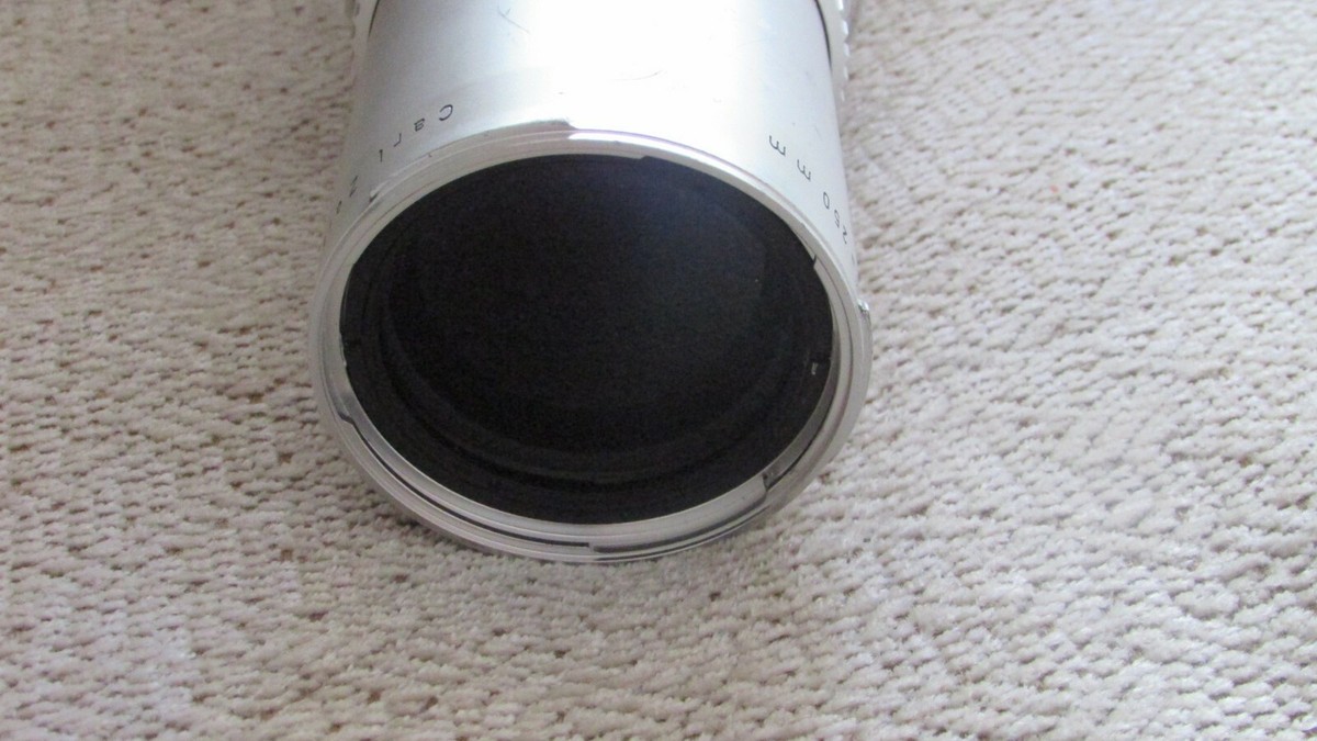 HASSELBLAD Carl Zeiss Sonnar C 250mm F5.6 Lens Chrome | eBay