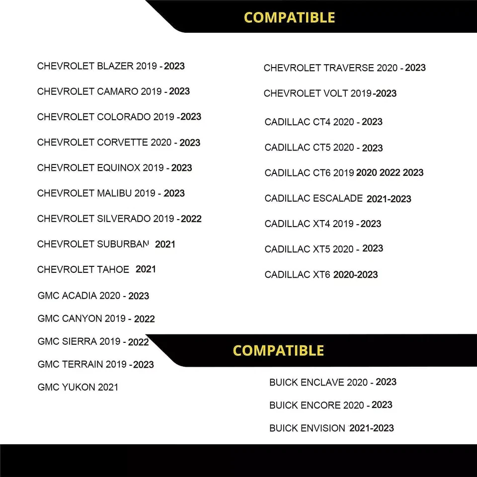 ÚLTIMO 2024 BUICK ENVISION 2021-2023 ATUALIZAÇÃO DE MAPA NAVEGAÇÃO GPS cartão SD 85618592 - Imagem 2 de 4
