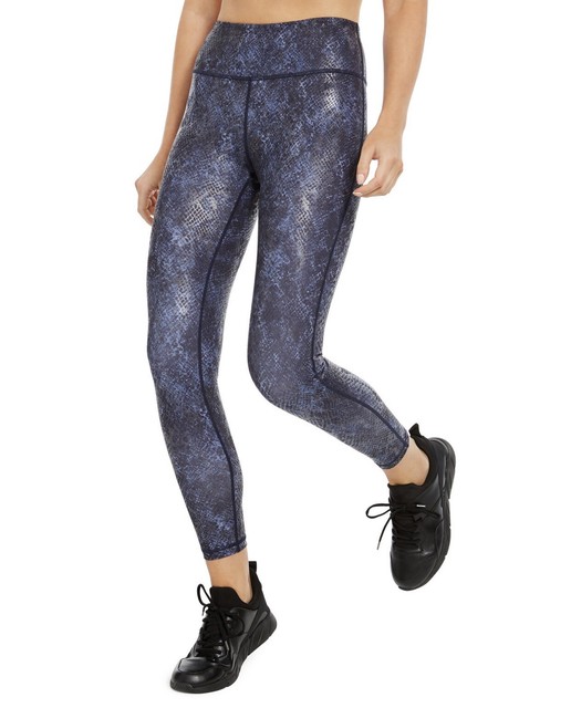 Ideology Womens Blue Fitness Running 