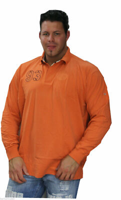 HAKRO Greystone Herren Longsleeve Poloshirt 4xl 5xl