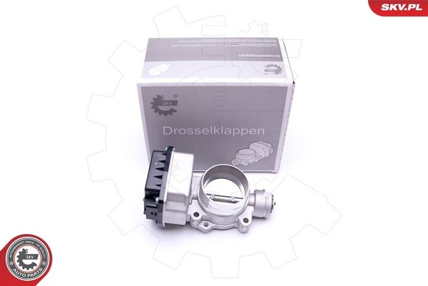 Esen SKV Drosselklappe Drosselklappenstutzen FüR Peugeot 307 CC CitroëN C4 3B-image