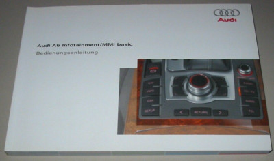 Betriebsanleitung Audi A6 C5 Typ 4B MMI basic Infotainment Buch Stand 05/2004!