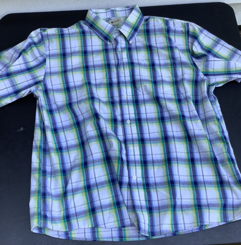Haggar Clothing Men Shirt Size XL Button Down Sho… - image 1