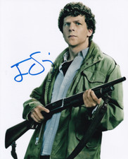 Jesse Eisenberg signed autograph 20x25cm Zombieland in person autograph