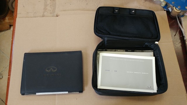 2008 Infiniti G35 Owners Manual Set | eBay
