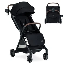 	Britax Juniper Compact On-The-Go Stroller Effortless Fastpack System with	