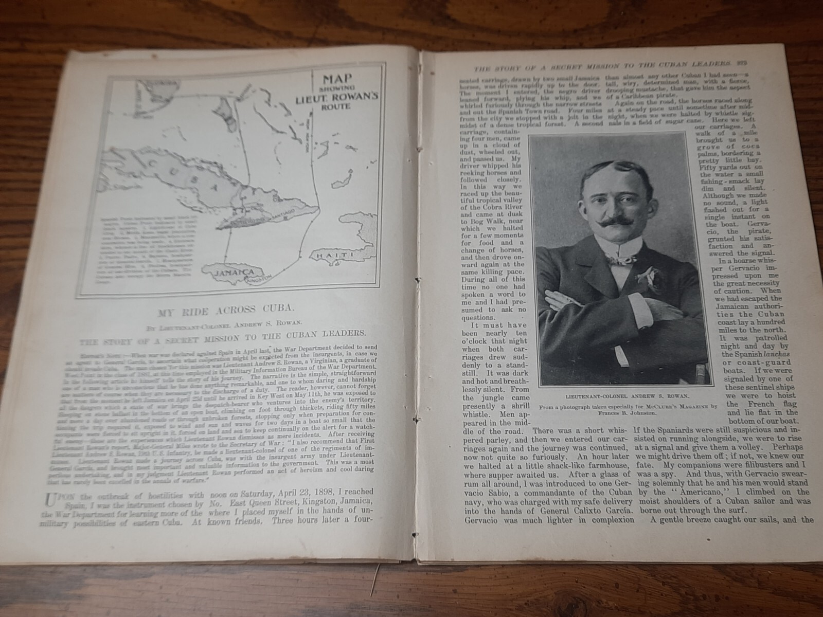 Midsummer Nights Trip Railroad Story Rowan Ride Across Cuba Dana's Civil War