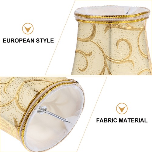 2 Pcs Wall Lamp Shade Shades Small Nordic Style Cloth Chandelier Decorate - Picture 5 of 12