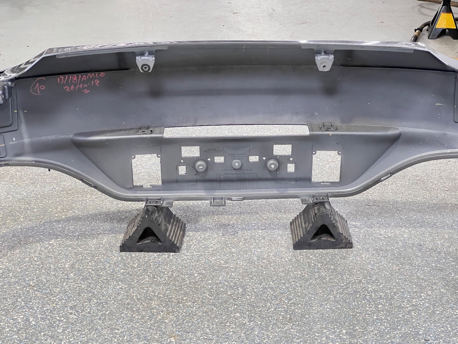 2019 2020 2021 ASTON MARTIN VANTAGE REAR BUMPER OEM USED KY63-17K835-B 19 20 21