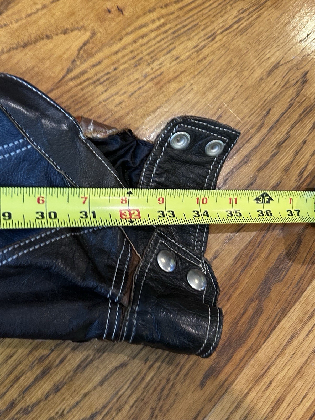 VTG 70s Patchwork Leather Jacket Blazer Coat For … - image 18