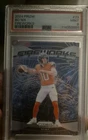 2024 Panini Prizm Bo Nix Fireworks Green Prizm Rookie | PSA 9 Mint | Broncos RC