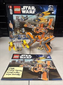 LEGO Star Wars Set 7962 Anakin's & Sebulba's Podracers - Pre Owned/Incomplete