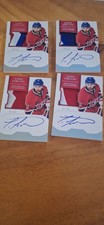 Lot of 4 – 2011-12 Panini Dominion Louis Leblanc Rookie Auto Patch /99 Canadiens