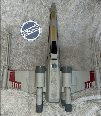Hasbro Star Wars Giant X-Wing Fighter Ship R2D2 Toy C-2604A Large 29''  Vintage