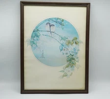Framed Hummingbird Print John Cheng ~ 12x16