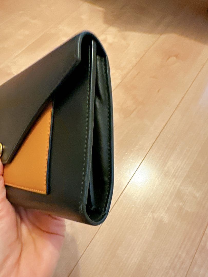 CELINE Tri Folded Multi Function Long Wallet From… - image 7