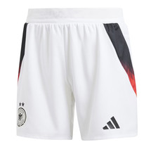 Adidas Deutschland DFB Authentic Football Shorts Womens Size S White Black