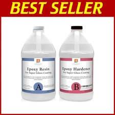 EPOXY Resin Crystal Clear 1 Gallon Kit | 1:1 Resin