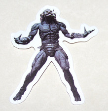 Predator Alien Hunter Cut Sticker Decal Movie Action Sci-Fi Horror Film