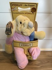 Vintage Wrinkles Dog Puppet 1981 The Heritage Collection Ganz Bros New In Box