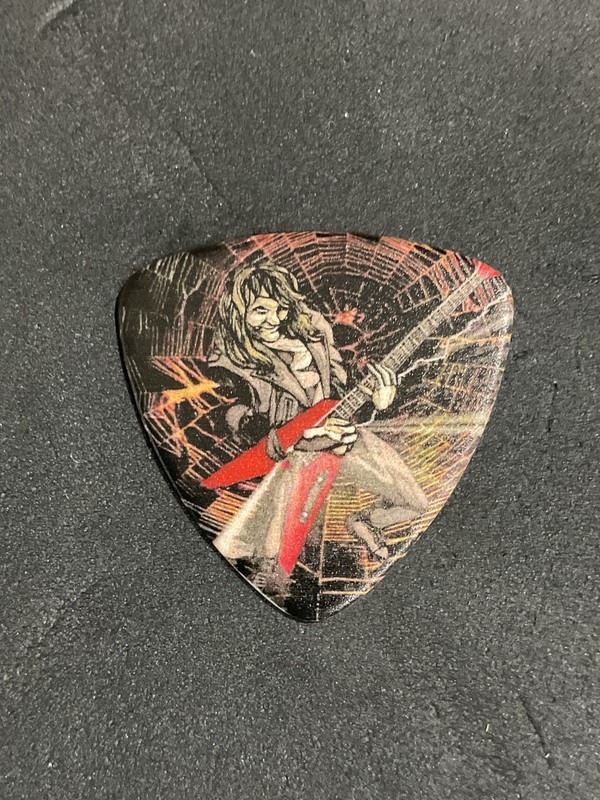 Mark Gallagher RAVEN Can't Take Away The Fire 2025 Signature Guitar Pick 