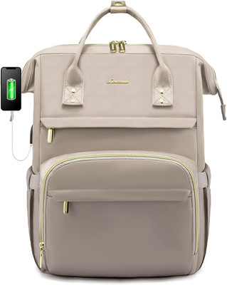 LOVEVOOK Rucksack Damen, Wasserdicht Laptoprucksack 15,6 Zoll Groß Backpack, Ruc