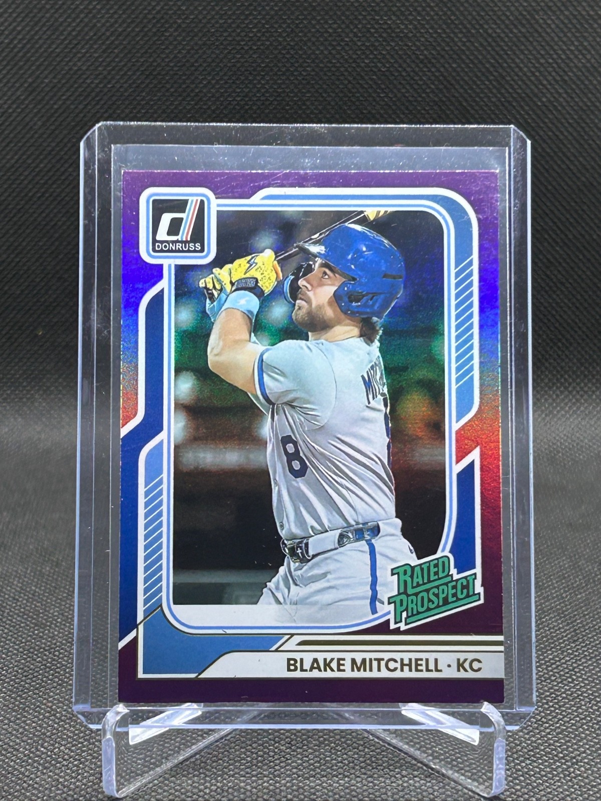 Blake Mitchell 2026 Panini Donruss PURPLE Holo 09/99 Card #126