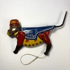 Vtg Zippo Marx Climbing Monkey Tin Toy Litho As-Is For Display Parts or Repair