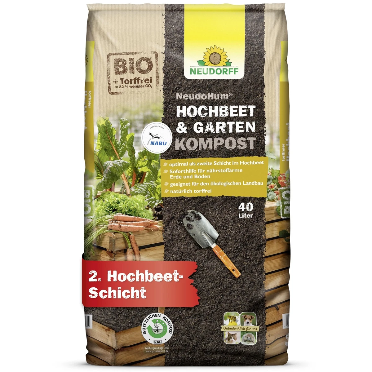 GREEN24 Komposterde Organic 10L Torffrei - Spezialsubstrat Fr Urban  Gardening & Beete