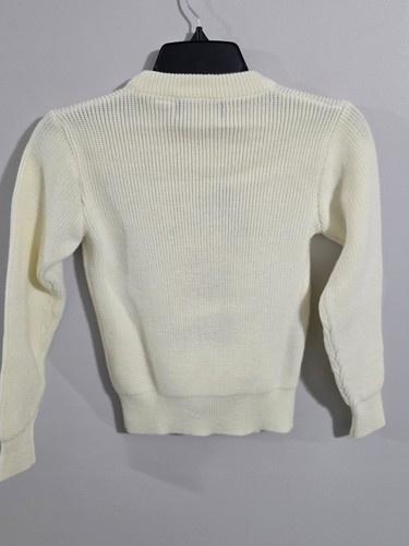 Vtg 1980s Mickey Mouse Knit Sweater American Characters By Walt Disney Youth 5/6 - Picture 7 of 7